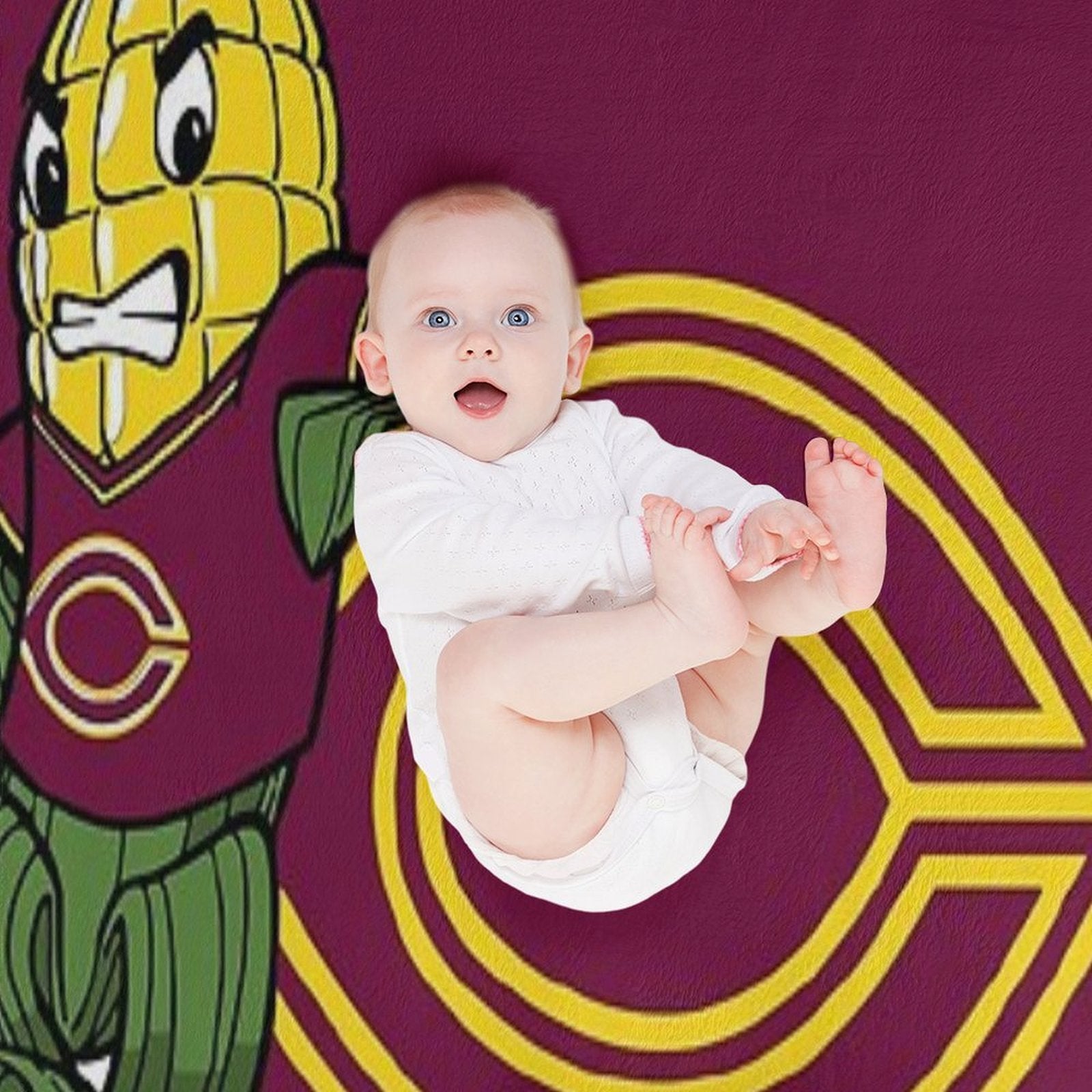 The Concordia-Mhead Cobbers Lightweight Throw Blanket