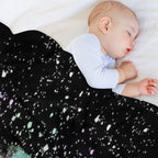 If You Love Me Rainbow Splatter Paint Versatility Throw Blanket