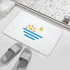 Welcome Summer Abstract, Hot Summer 2023, Summer Sunset, Beach Day  Versatile Bath Mat