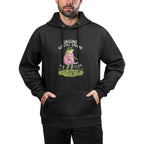 Sagging But Still Gagging Funny Meme Frog Humor Women Girls Pilling-Resistant Hoodie
