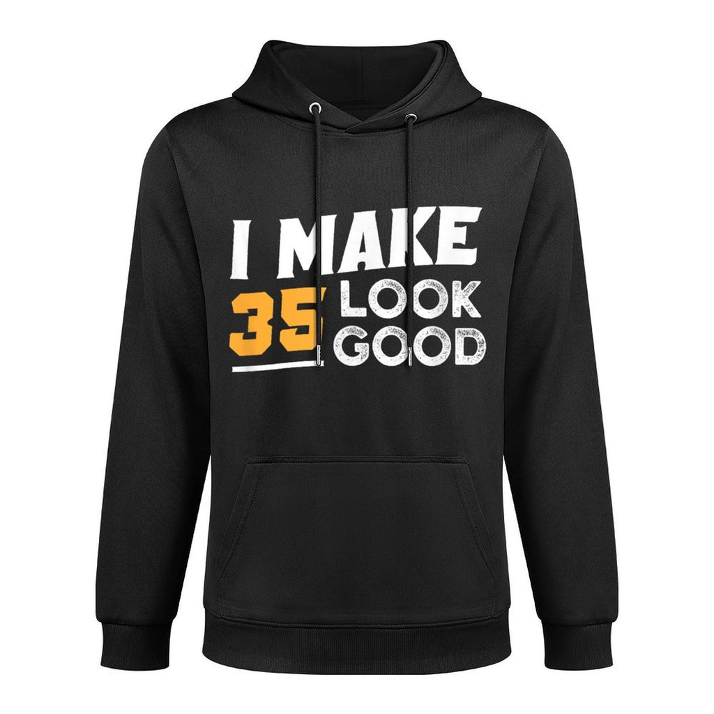 35 Year Old Birthday Gift 35th Birthday Cotton-Polyester Blend Hoodie