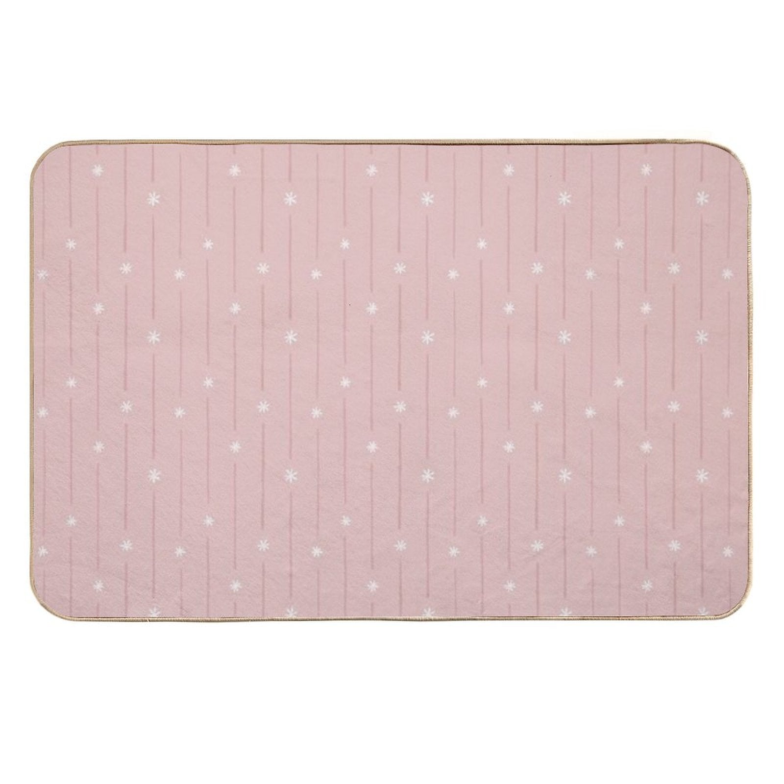 Swan River [pink]  Long-Lasting Bath Mat