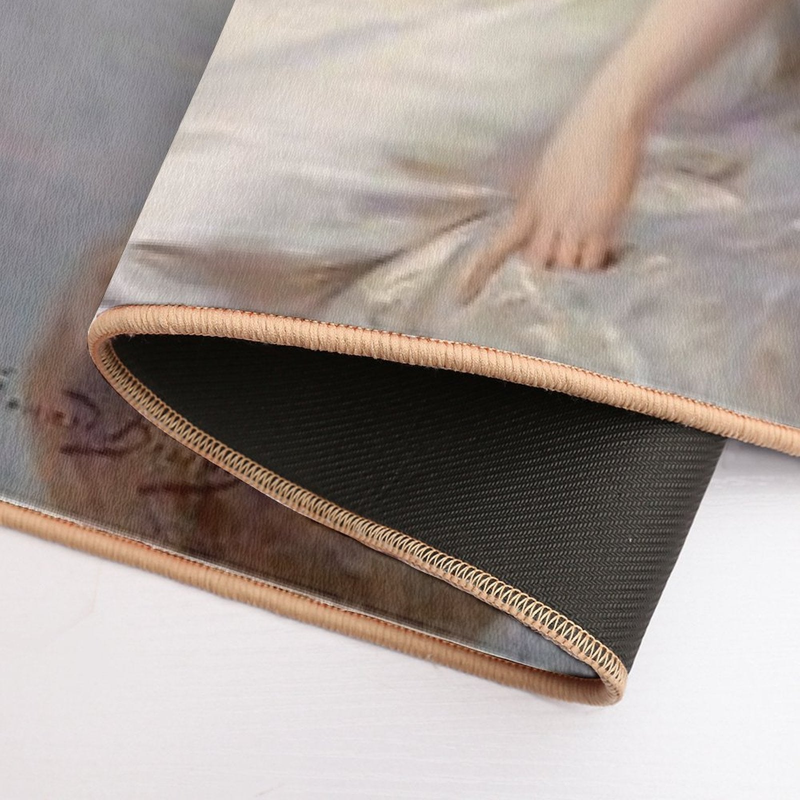 Die Drei Grazien (The Three Graces) by Edouard Bisson Remastered Xzendor7 Classical Art Old Masters Reproductions  High-Traffic Bath Mat