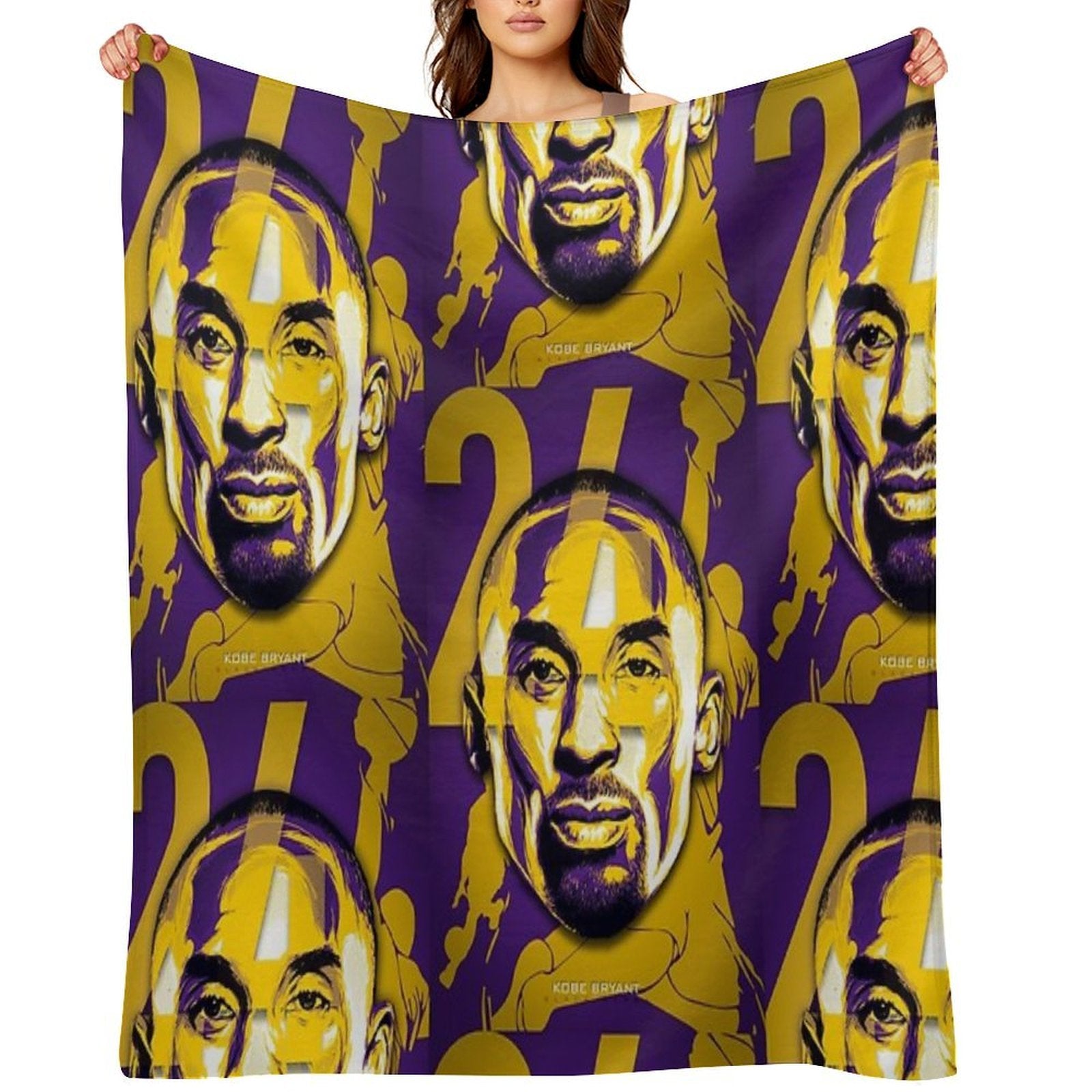 Black Mamba Anti-pilling Throw Blanket