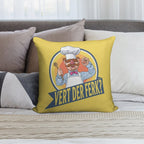 VERT DER FERK Soft High-Density Material Throw Pillow
