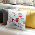 True American Rules Soft Bedroom Essential Throw Pillow