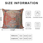 Manjushri Tibetan Buddhist Deity Mandala Thangka Reproduction Soft Skin-Friendly Throw Pillow