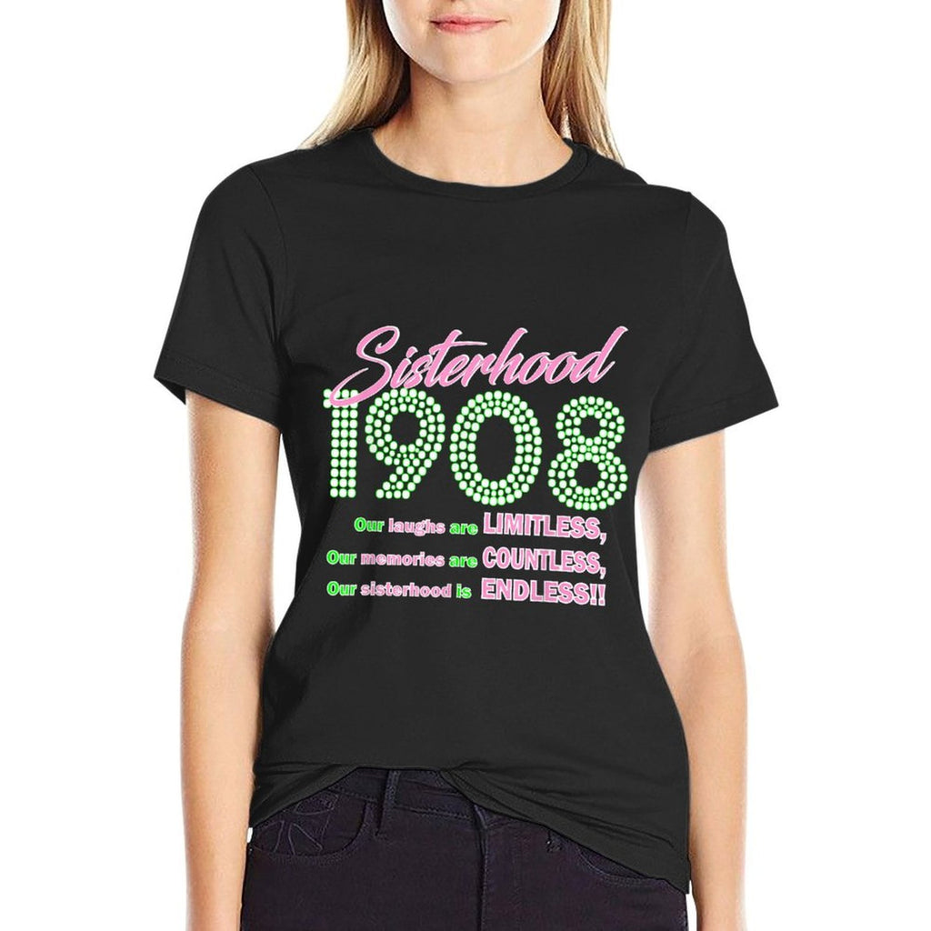 ENDLESS SISTERHOOD  Oversized Silhouette T-Shirt