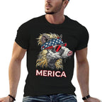 Opossum Possum - Patriotic USA 4th of July American  Versatile T-Shirt