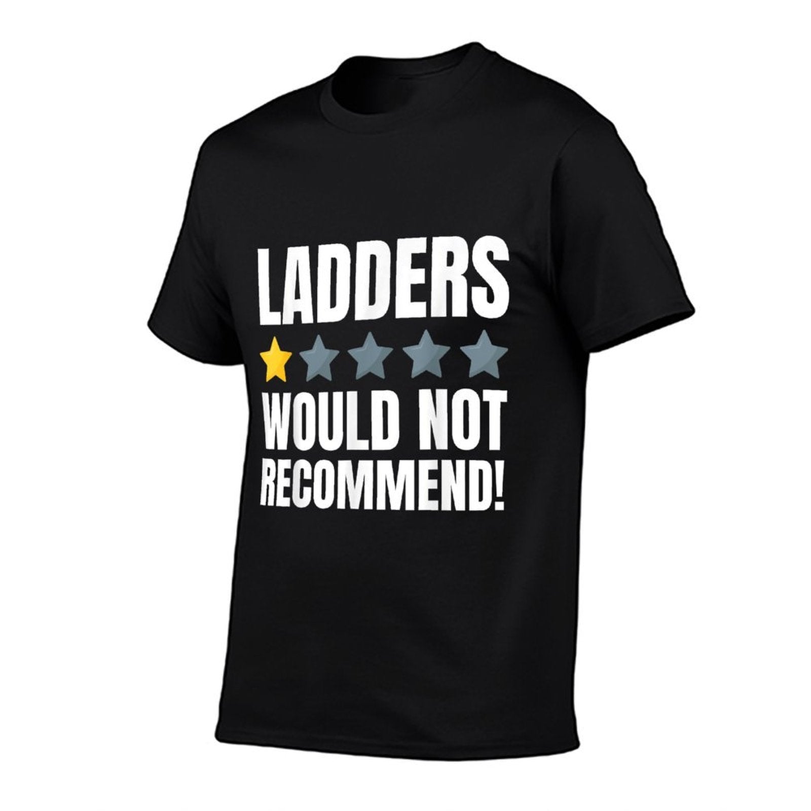 Funny Ladder Injury And Falling Off Ladders  Durable T-Shirt