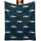 The 930 Turbo Compact Throw Blanket