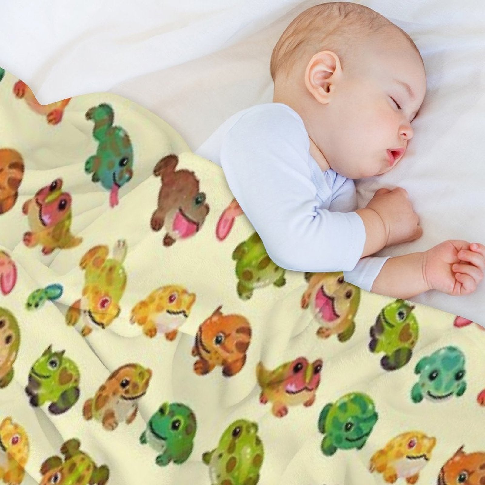 Horned Frog - Bright Versatility Throw Blanket