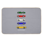 Sporting Triumphs (Triumph Sports Cars) Classic Car Collection  Easy To Clean Bath Mat