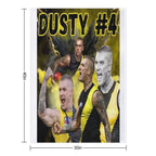 Dustin Martin Richmond Football Club AFL Travel-friendly Throw Blanket