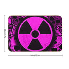 Vintage Coolio Nuclear Neon Pink  High-Traffic Bath Mat