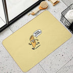 Pasta La Vista!  Rapid-Drying Bath Mat