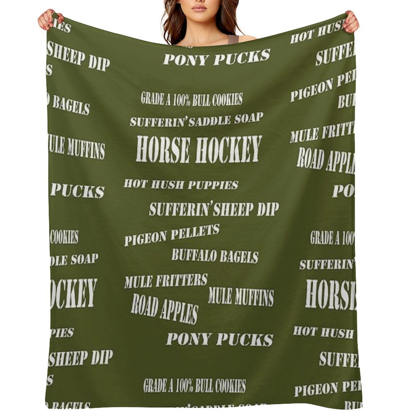 Potterisms Classic Catch Phrases All-season Throw Blanket