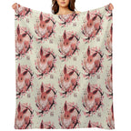 Sakura Eeveelution Machine-washable Throw Blanket