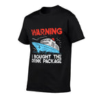 Warning I Bought The Drink Package Funny Cruise  Stretchy T-Shirt