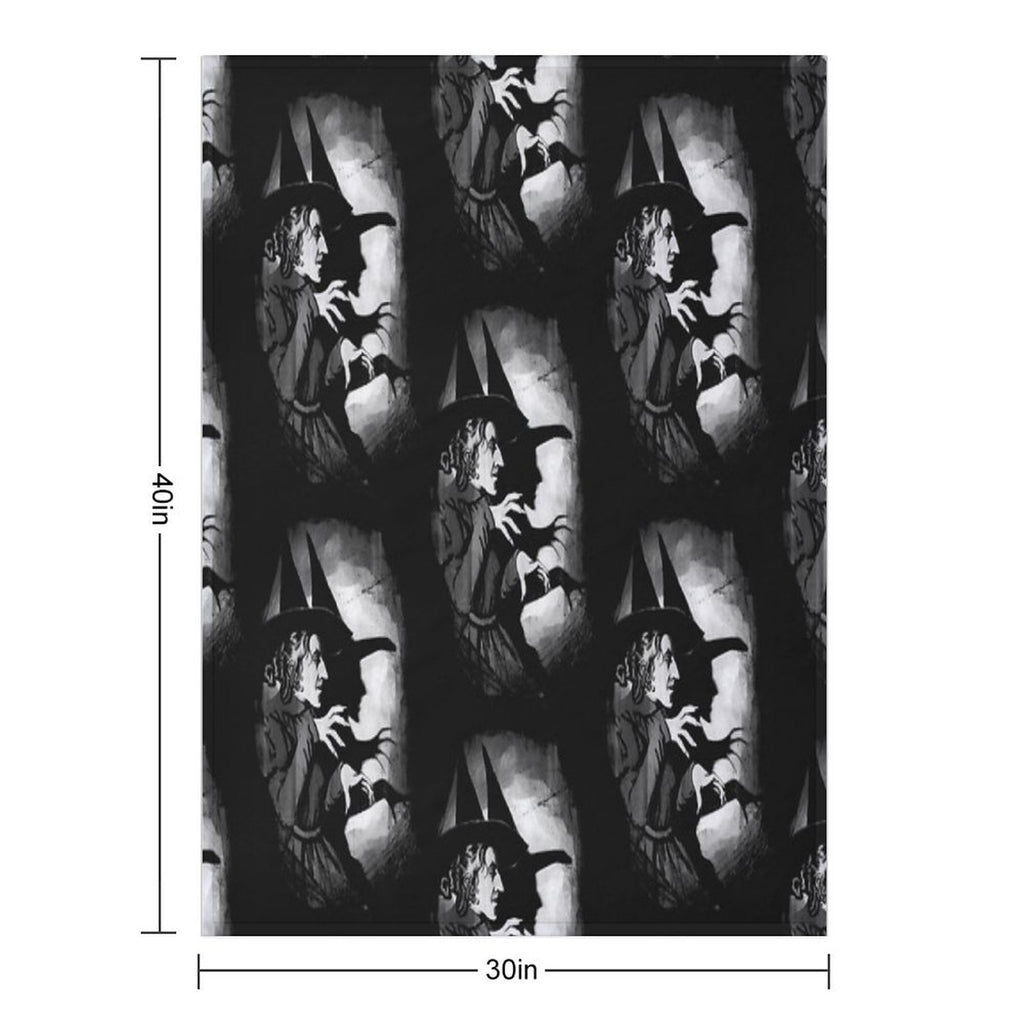 Wicked Witch Velvety-soft Throw Blanket