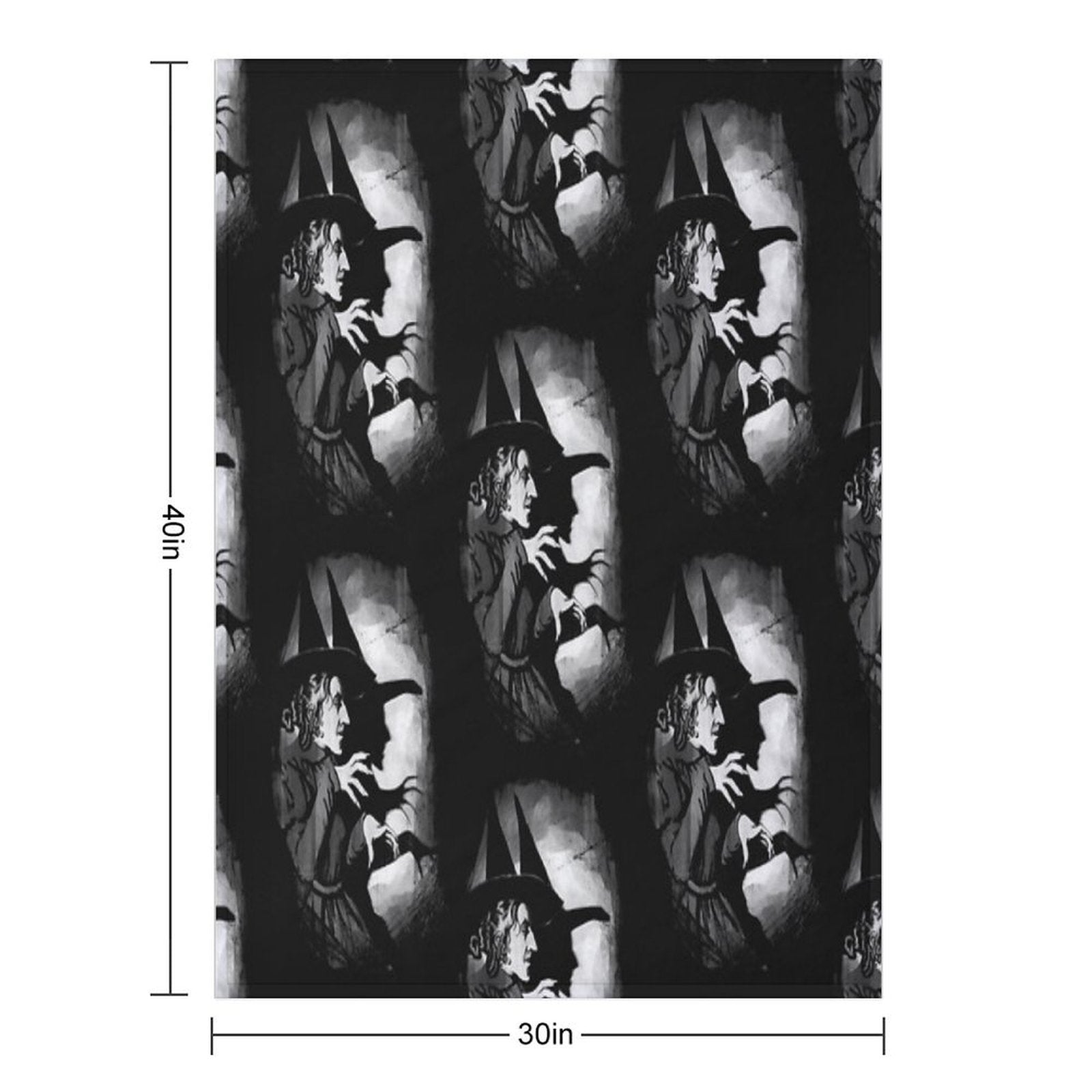Wicked Witch Velvety-soft Throw Blanket