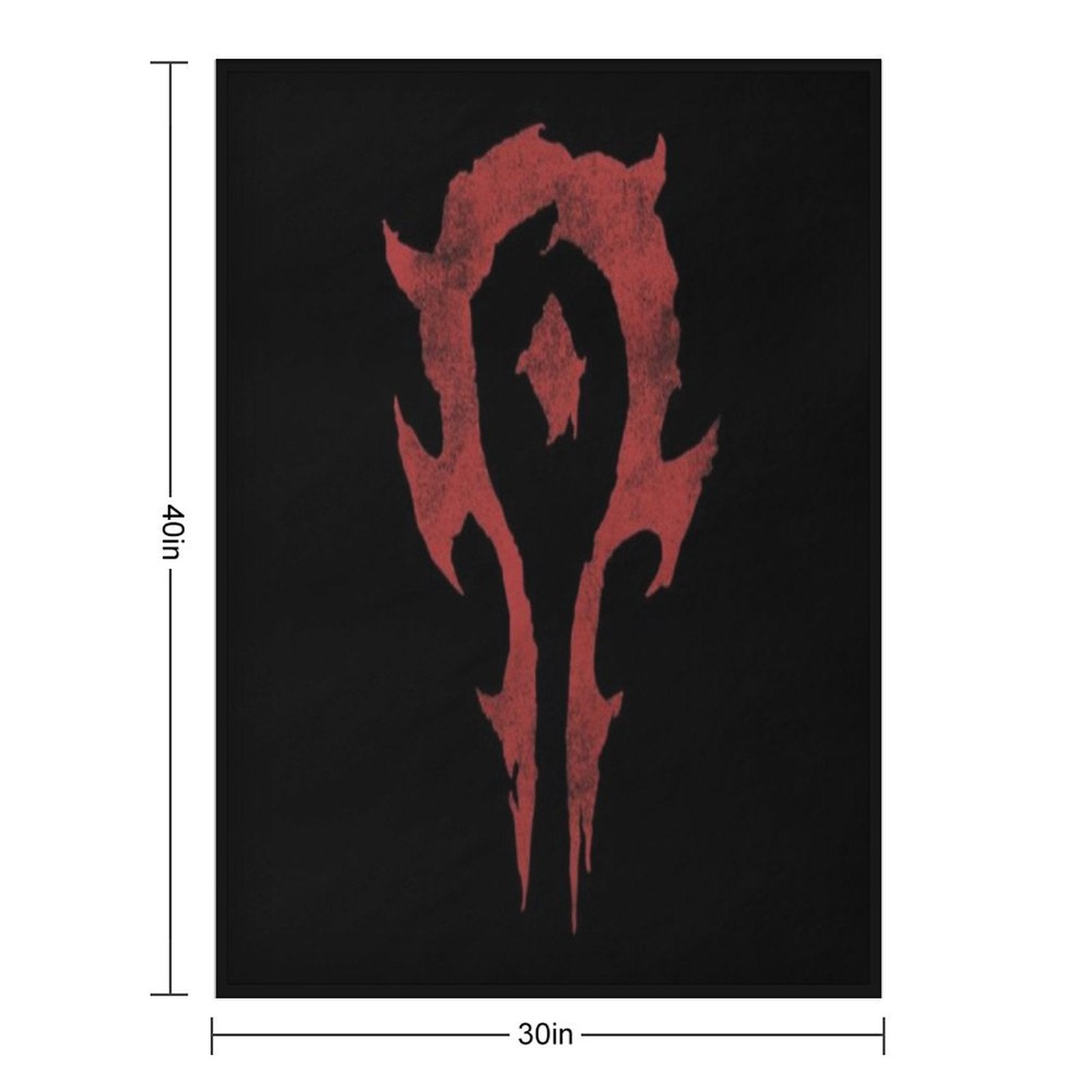 Another Horde Logo Compact Throw Blanket