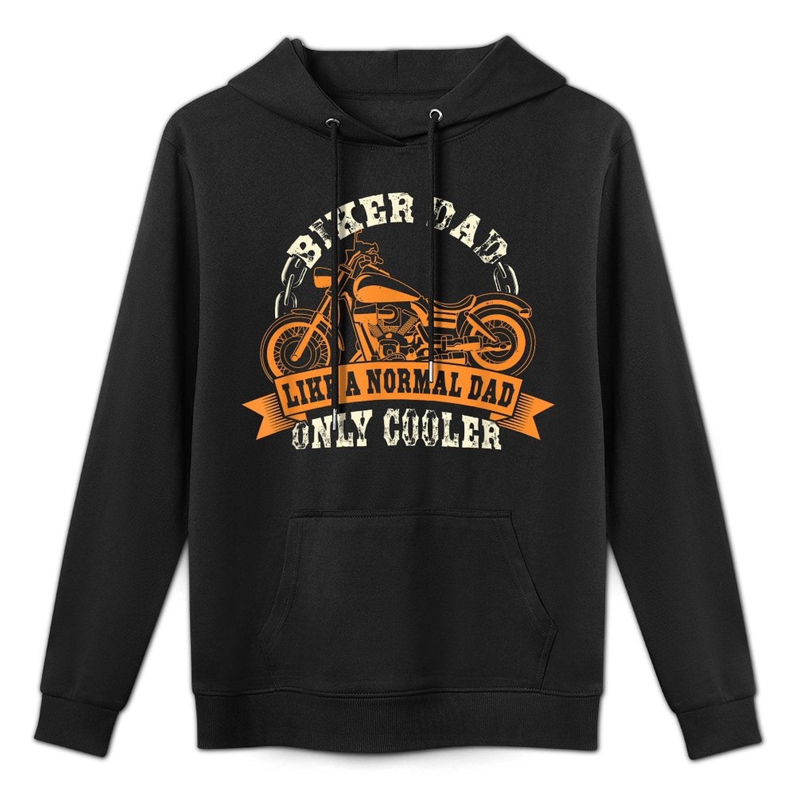 Motorcycle - Fathers Day Gift for Dad And Dad - Biker Dad Pilling-Resistant Hoodie