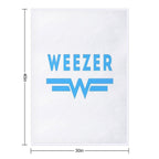 Singer Weezer Stranger Weezer in Weezer The Weezer Easy Care Throw Blanket