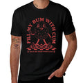 Raunchy Donut Funny Gag Humor Prank Graphic  Relaxed-fit T-Shirt