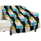 Finn Jake BMO All-season Throw Blanket