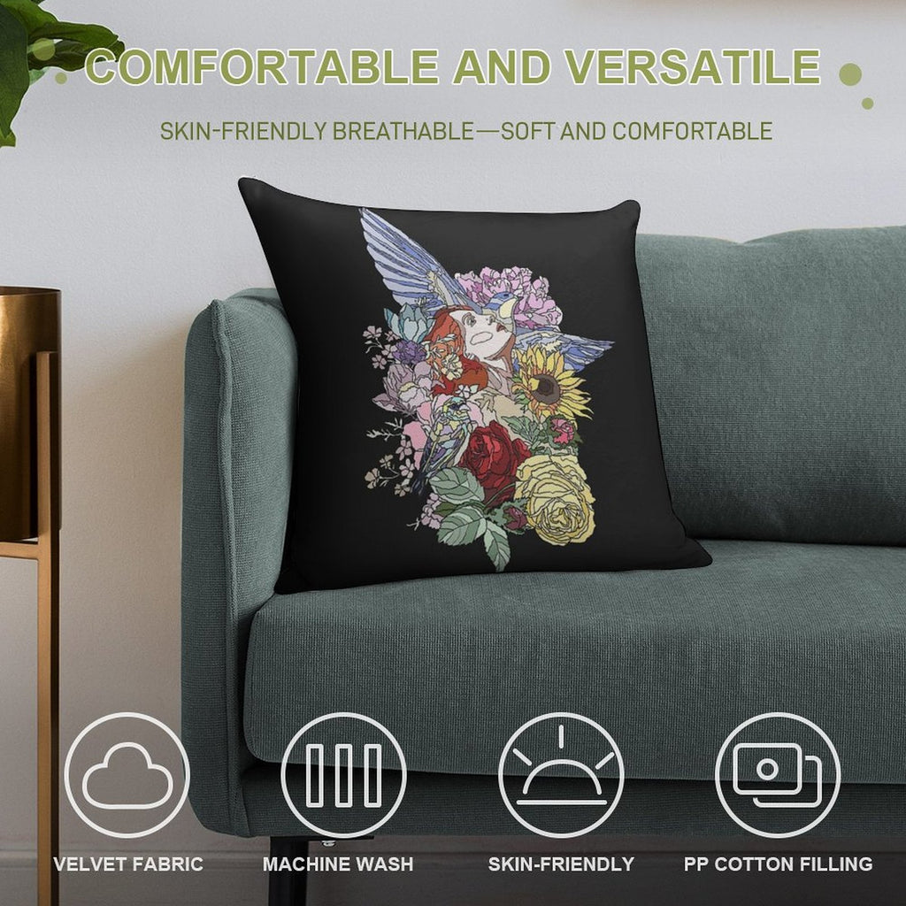 I Will Be. Soft Gift Ready Throw Pillow