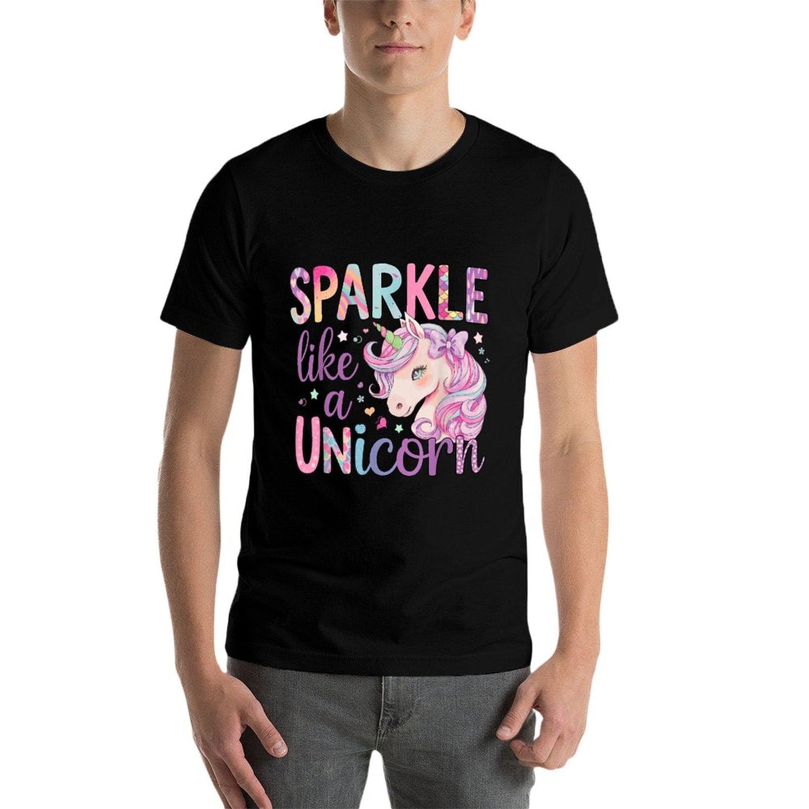 Sparkle Like A Unicorn  Vintage-inspired T-Shirt