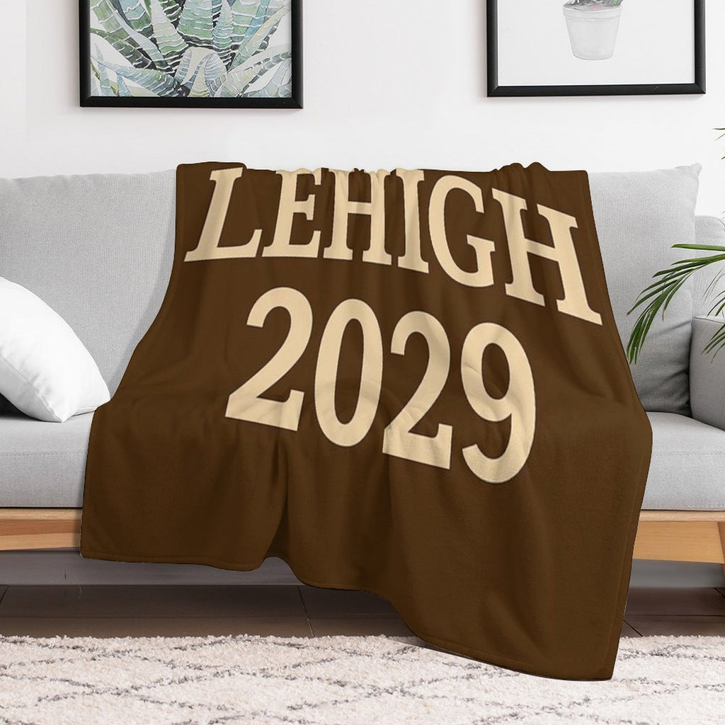 Lehigh Class of 2029 Eco-conscious Throw Blanket