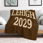 Lehigh Class of 2029 Eco-conscious Throw Blanket