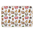 Stardew Valley Animals Durable Bath Mat