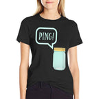 Canning Preserving Mason Jar PING!  Graphic-printed T-Shirt