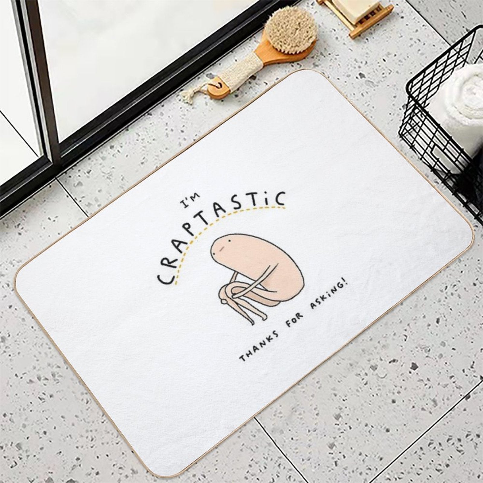 Honest Blob - Craptastic  Toxin-Free Bath Mat