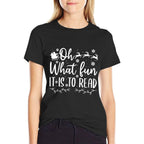 Teacher Christmas, Librarian Oh What Fun It Is To Read Men Women Kids  Odor-resistant T-Shirt