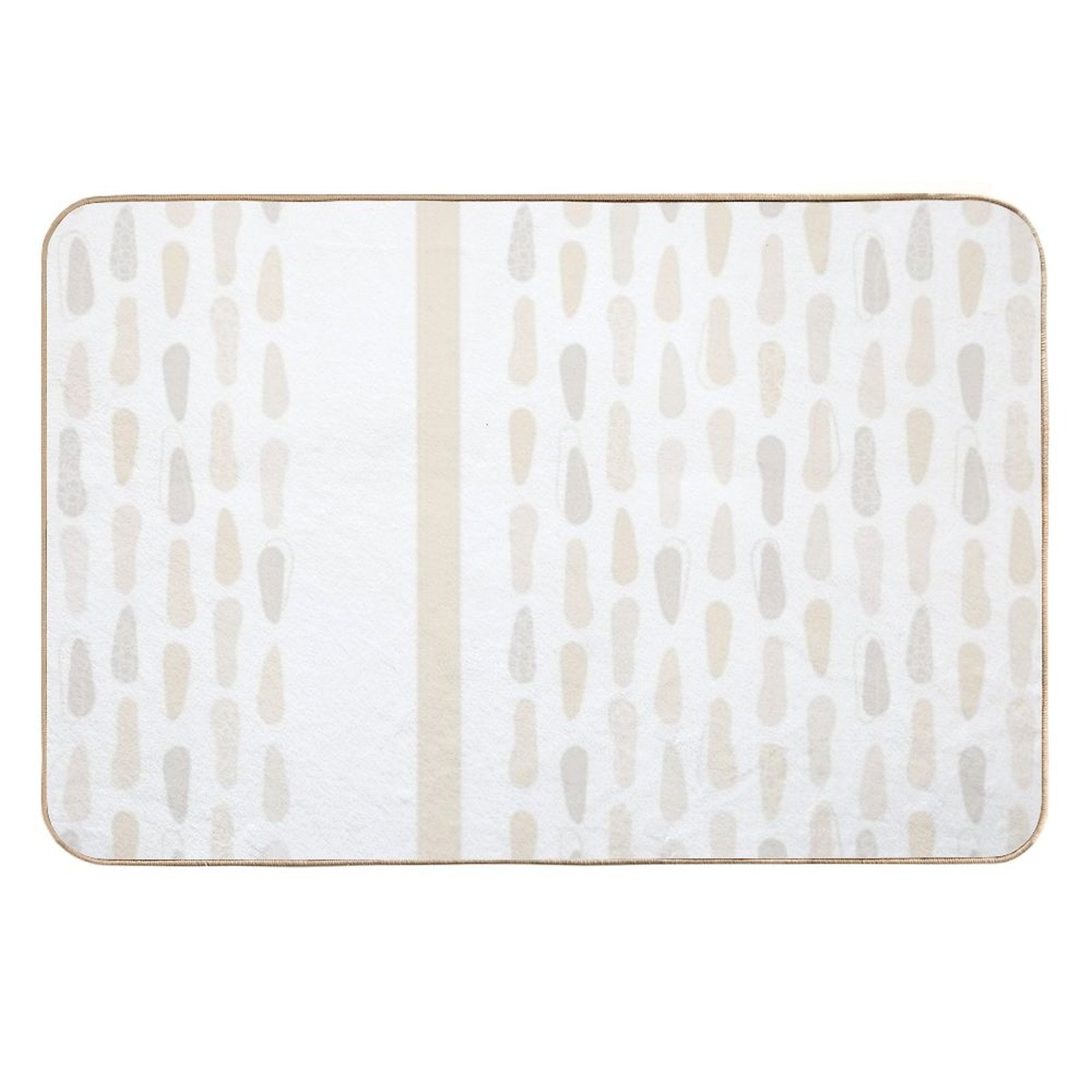 Organic Stonework  Slip-Resistant Bath Mat