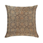 Antique Persian Kirman Rug Print Soft Durable Construction Throw Pillow