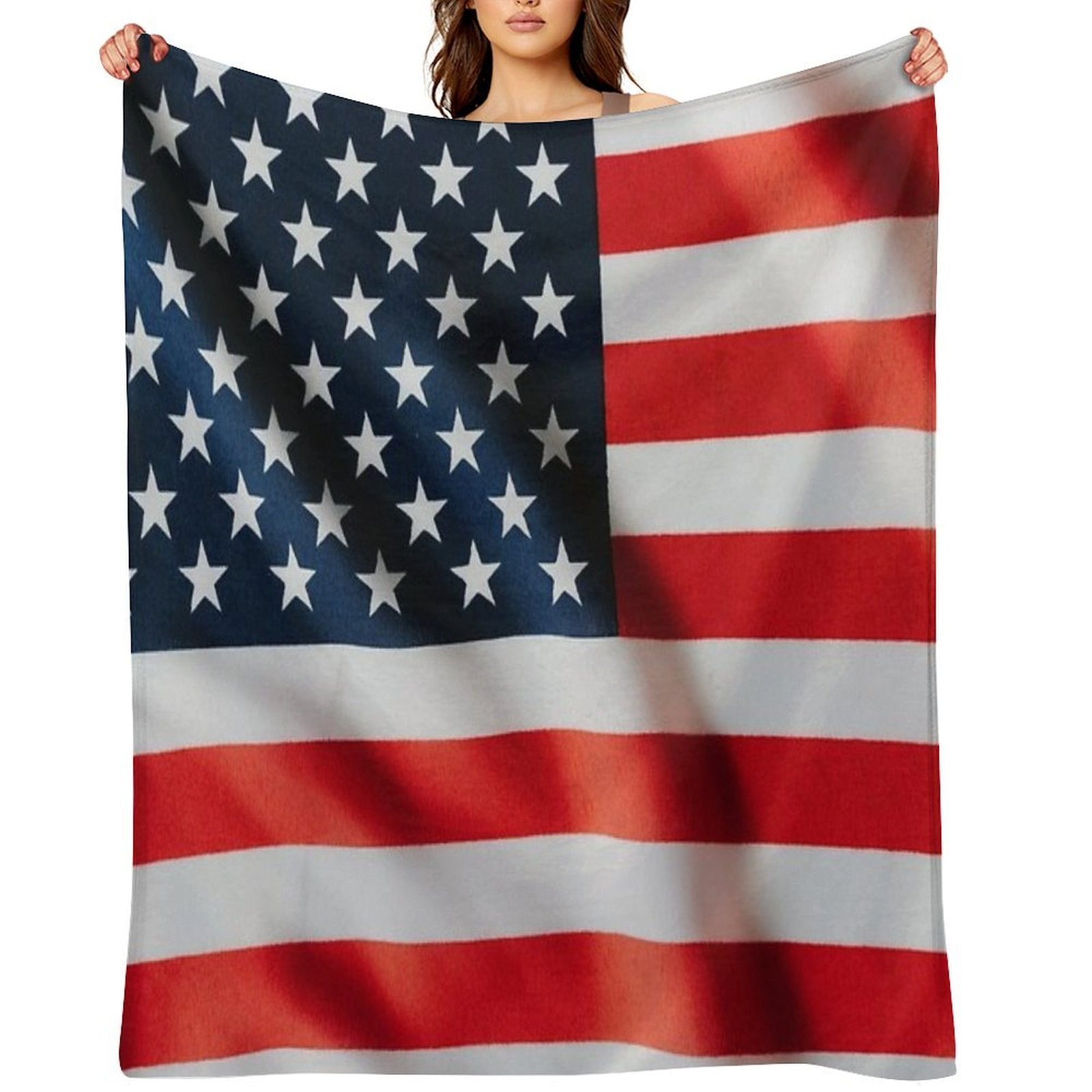 4th of July Compact Throw Blanket