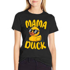 Rubber Duckies Mama Duck Rubber Duck  Eco-friendly Material T-Shirt