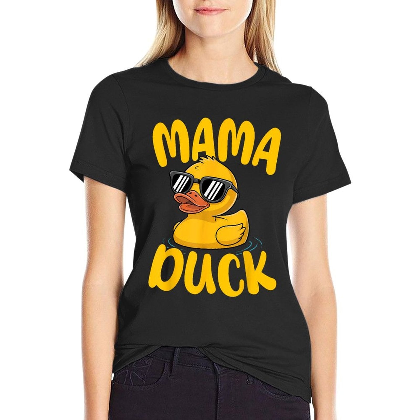 Rubber Duckies Mama Duck Rubber Duck  Eco-friendly Material T-Shirt