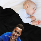James Tavernier Celebration with Trophy Anti-pilling Throw Blanket