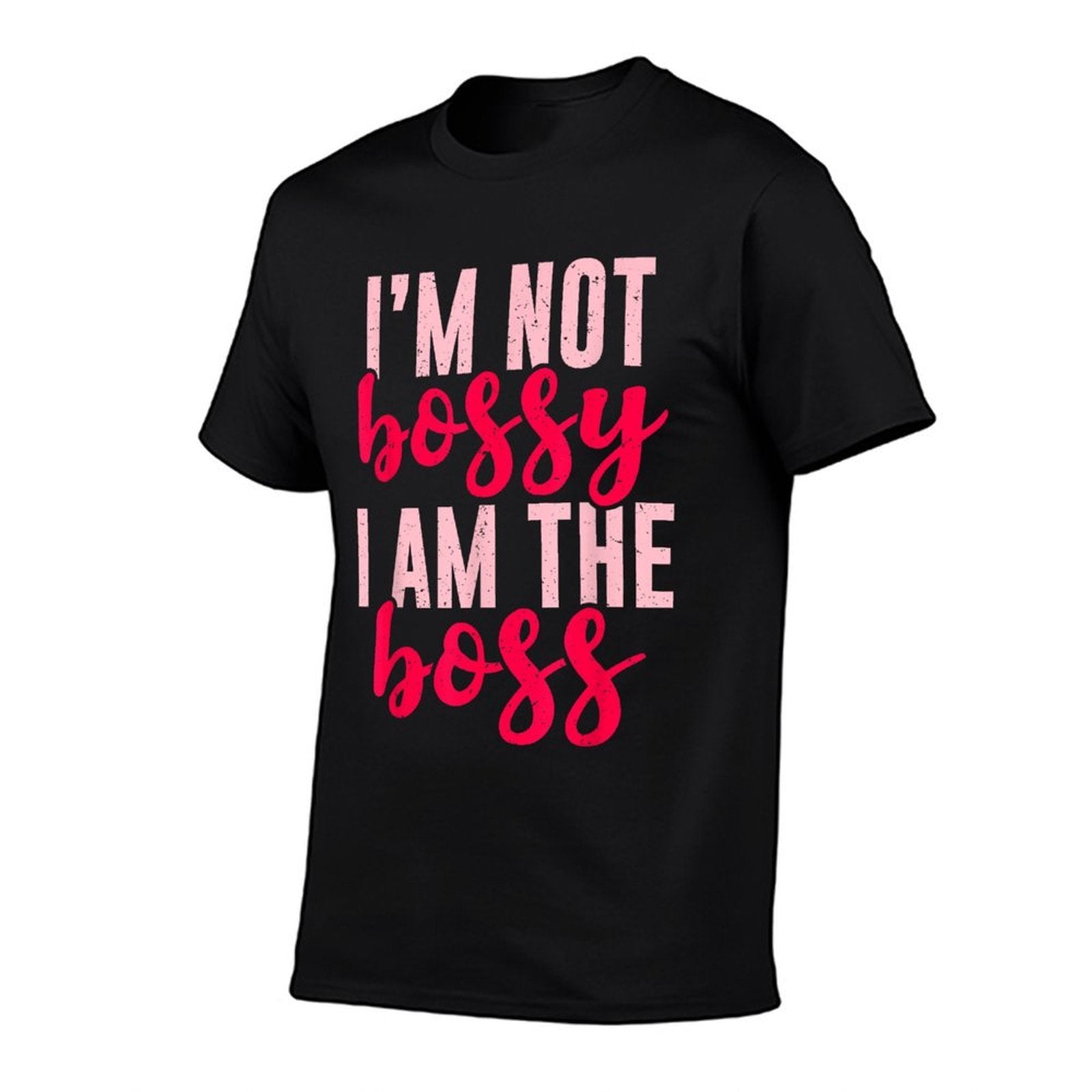 Funny Im Not Bossy Im The Boss Gift Women Cool Boss Lady  Summer-ready Fabric T-Shirt