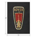 Rover Vintage Car British Lightweight Throw Blanket