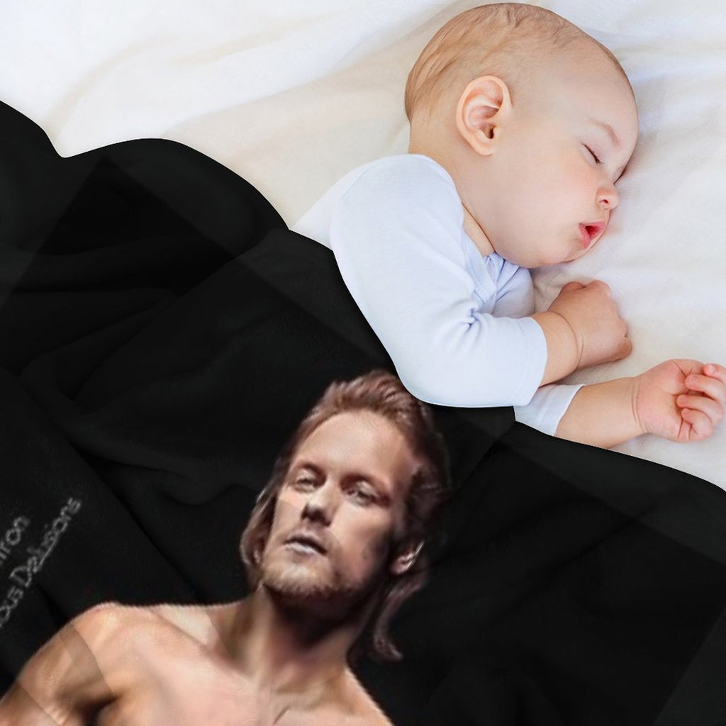 Sam Heughan Anti-pilling Throw Blanket