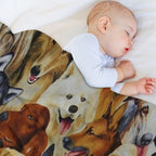 Dog Lovers Quick-dry Throw Blanket