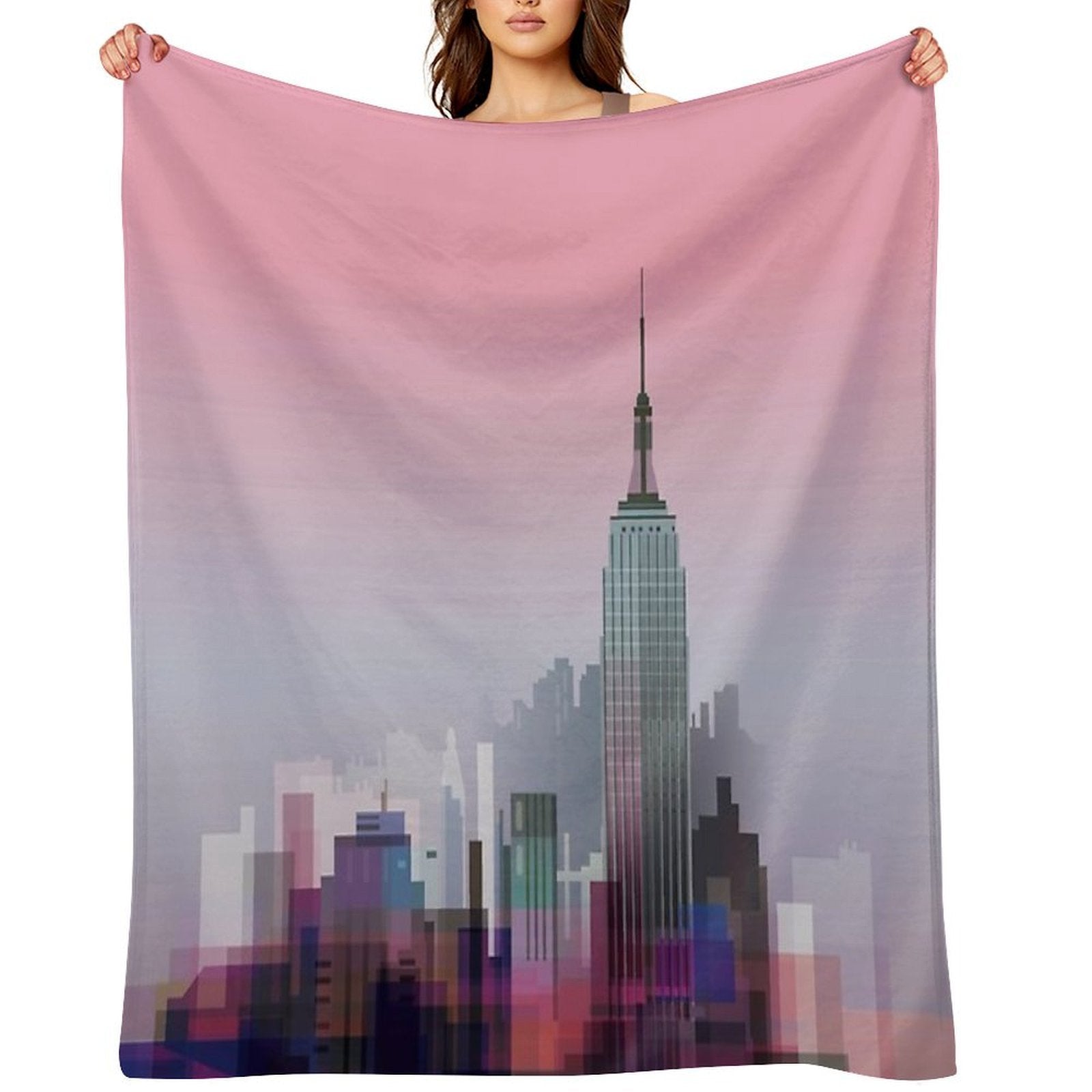 New York, NYC City ! All-season Throw Blanket