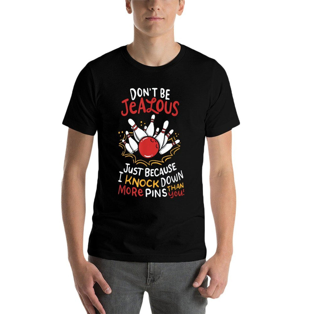 Funny Bowling  Tagless Design T-Shirt